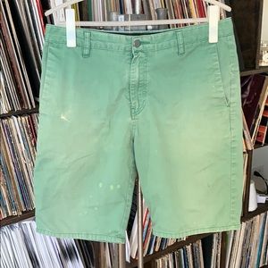 VOLCOM STONE GREEN CASUAL SHORTS 32